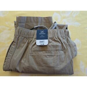 George Men's Pants GE Tech Ripstopb Jogger Brown Size XL 40-42